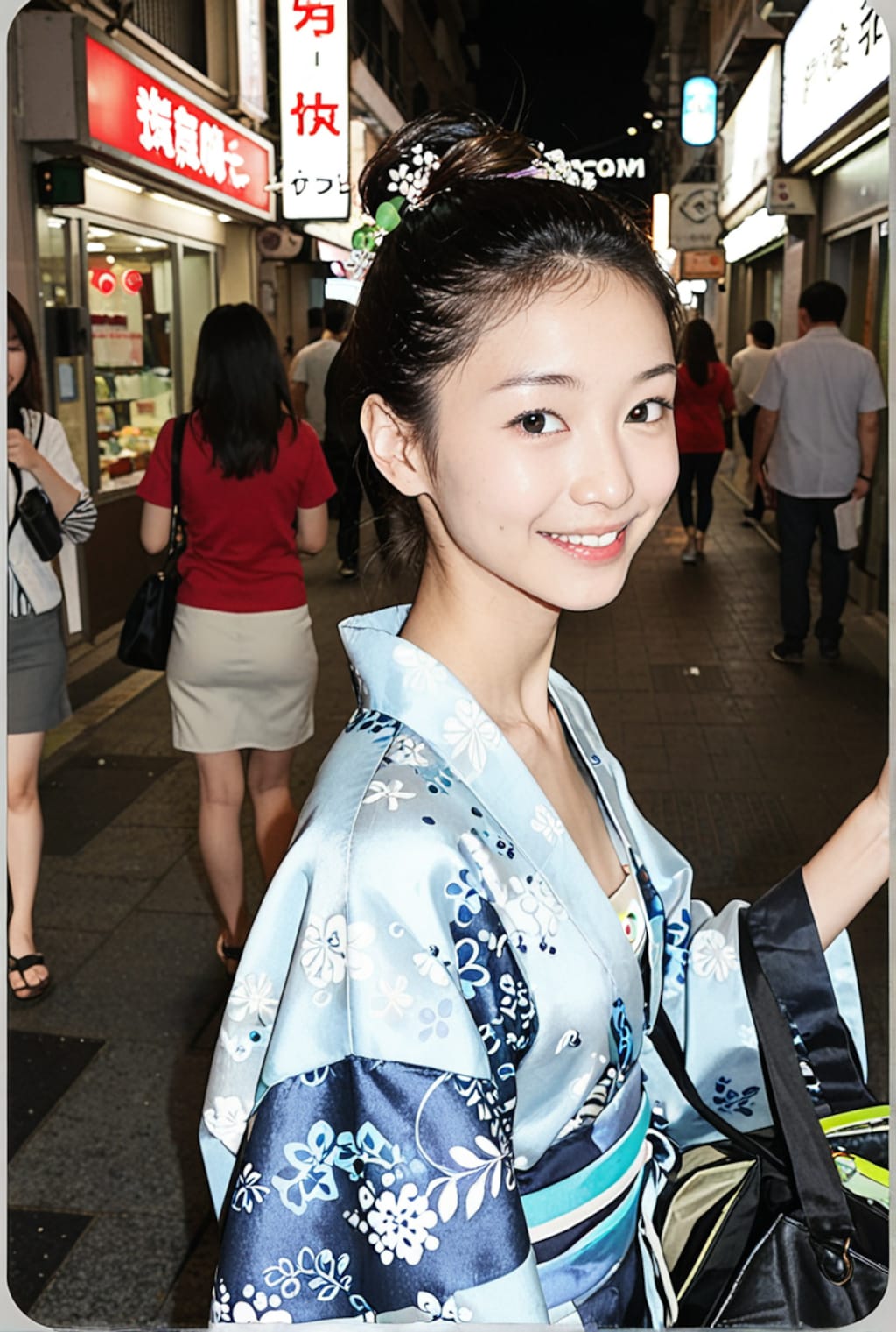 激撮！油断した浴衣美人！