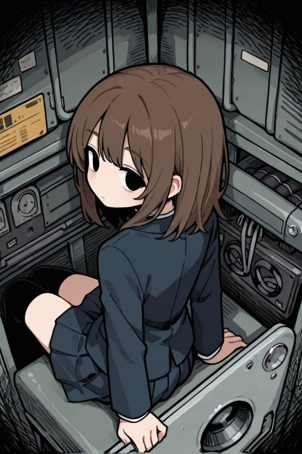 茶髪ちゃん