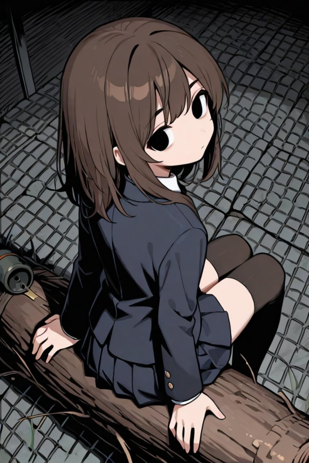 茶髪ちゃん