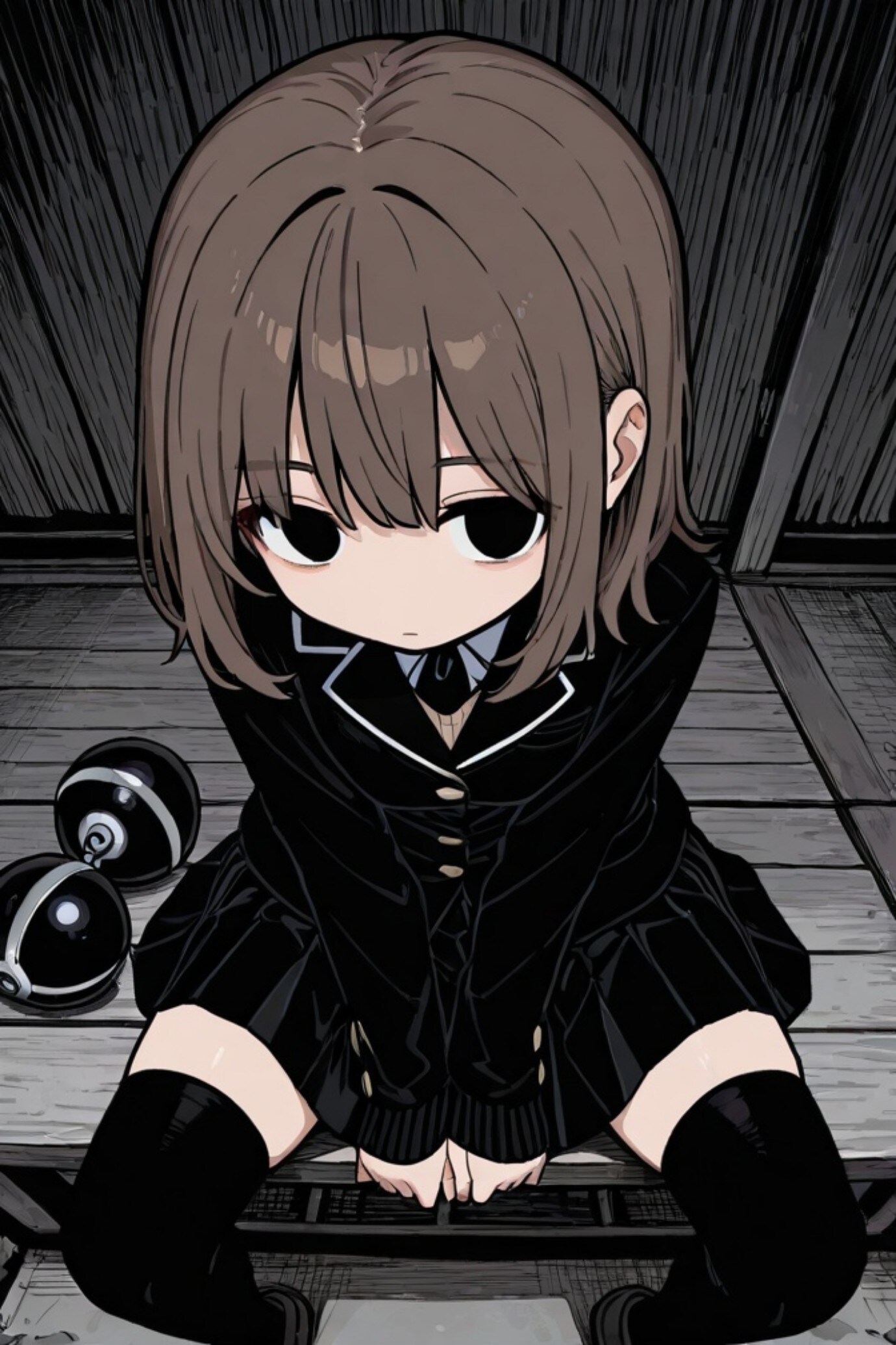 茶髪ちゃん