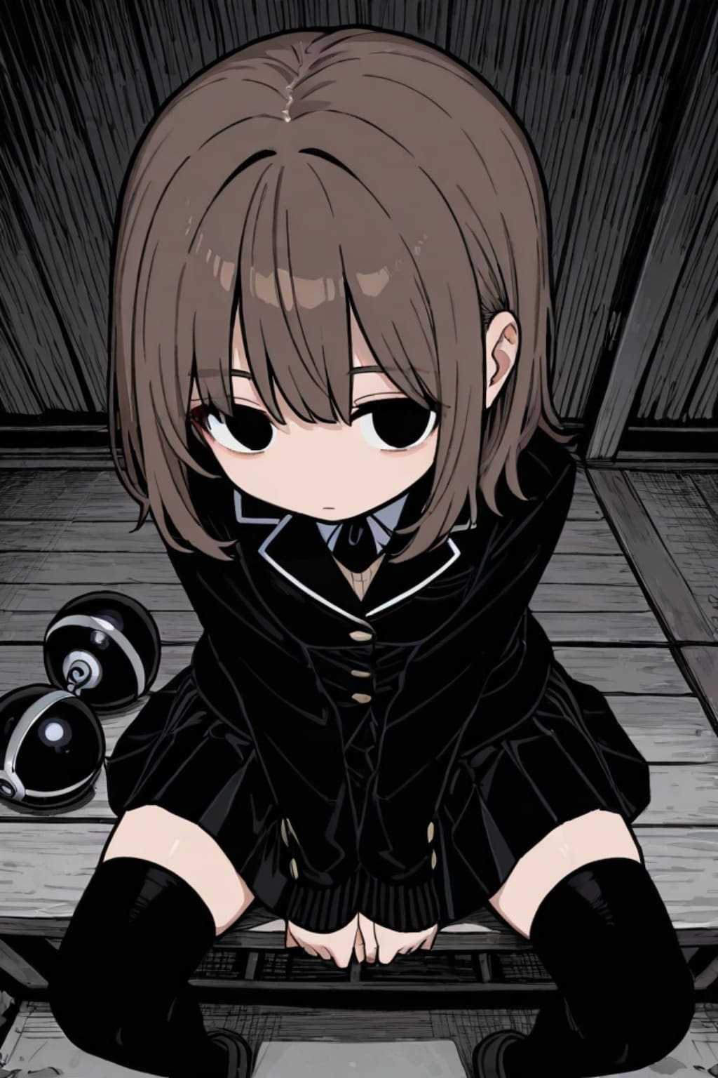 茶髪ちゃん