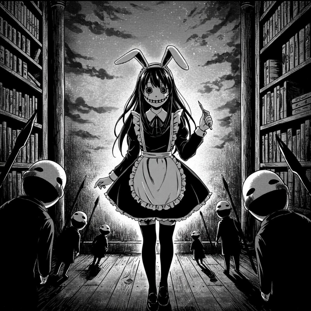 小説『血潮に溢れるインクじみた決意』【ニャンノ世界】