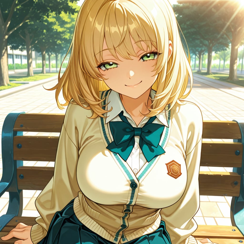 昼休みの中庭 | の人気AIイラスト・グラビア