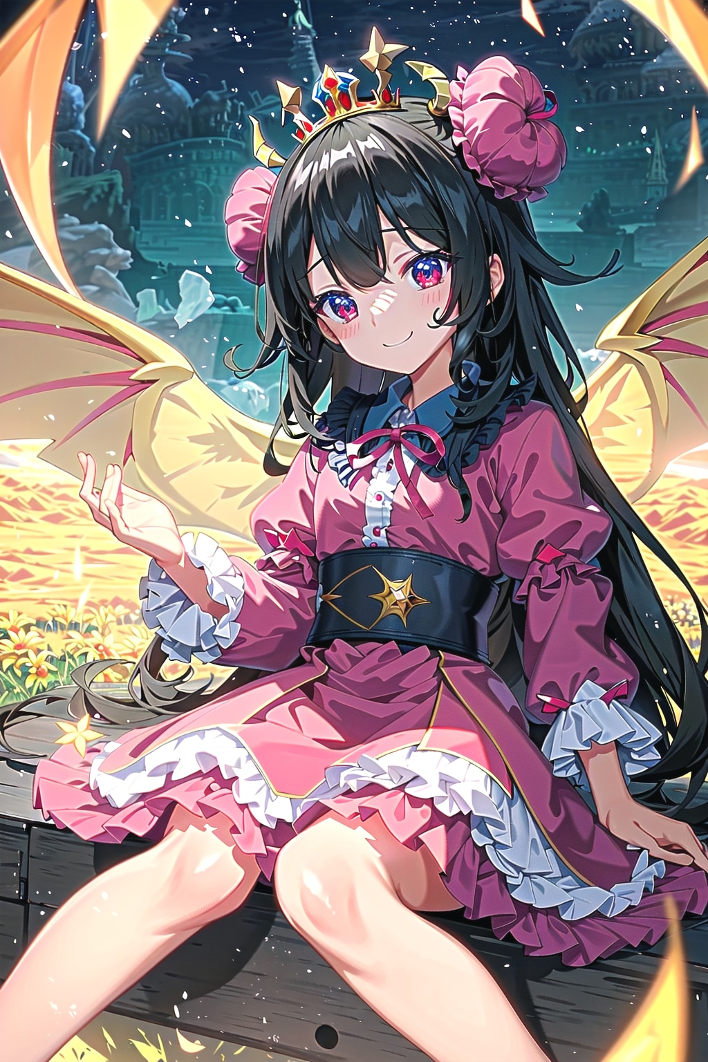 オレンジでいっぱいなのです！ | の人気AIイラスト・グラビア