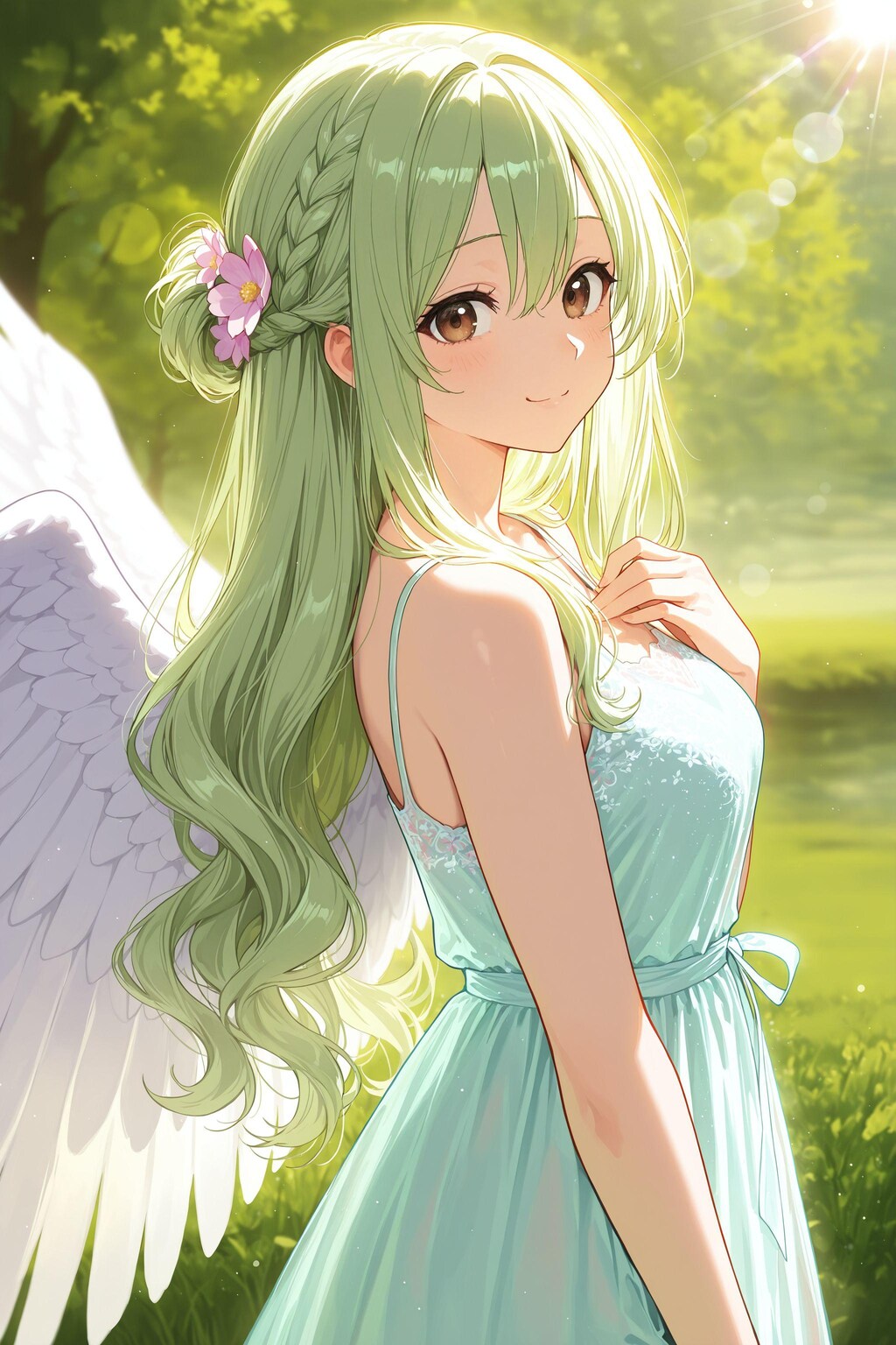 天使さん頑張ります