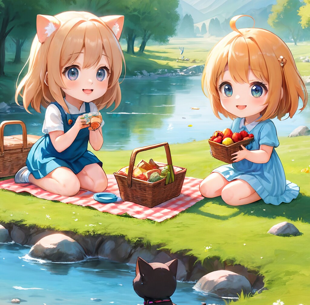 うちの子とピクニック！