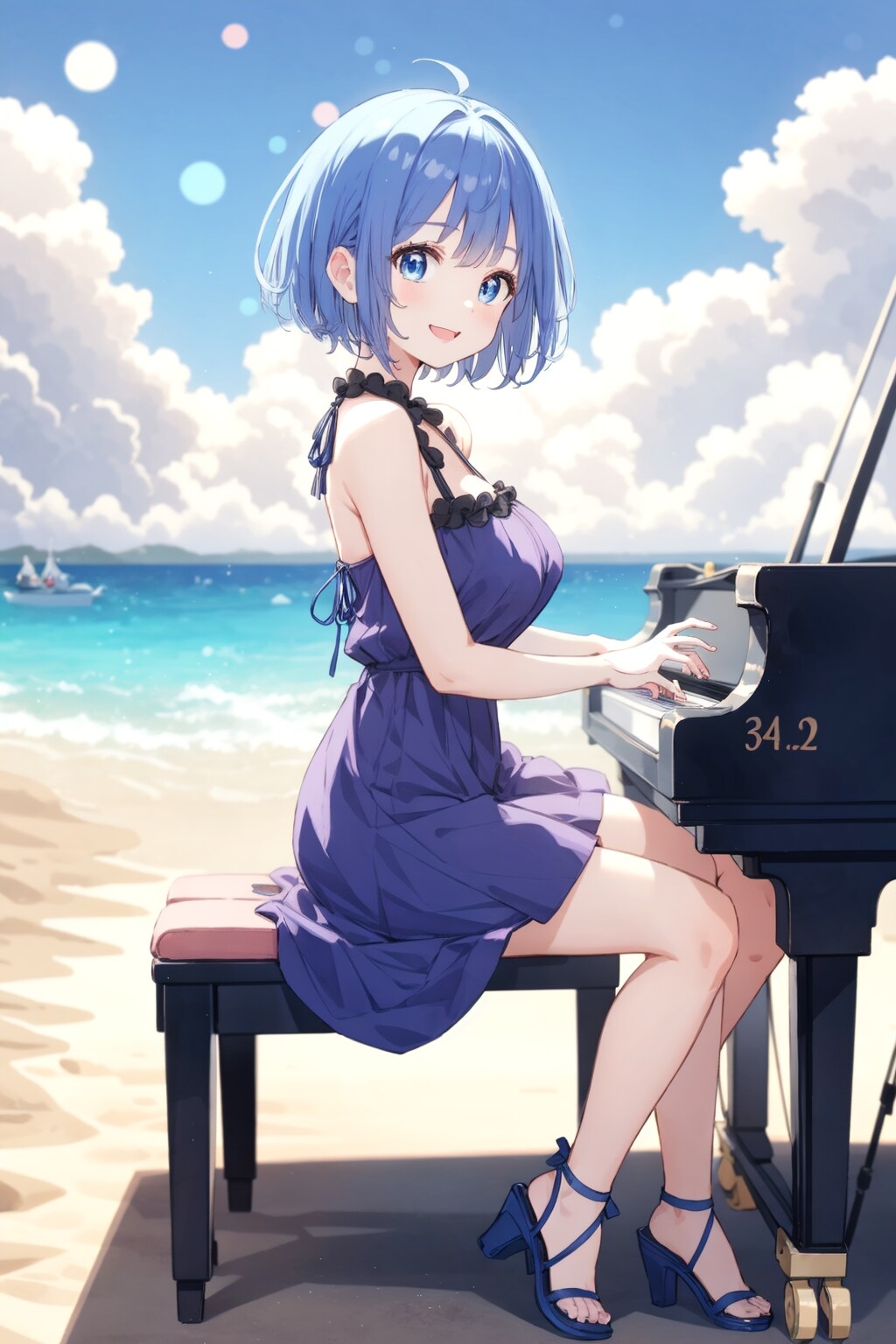 渚のピアニスト | の人気AIイラスト・グラビア