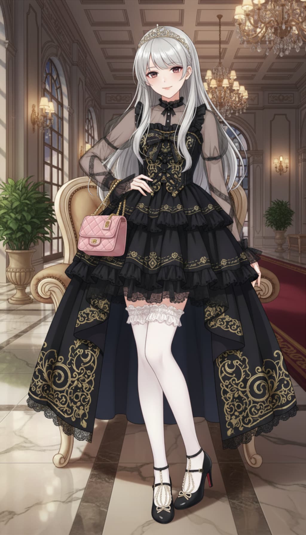 銀髪姫の星光秘苑