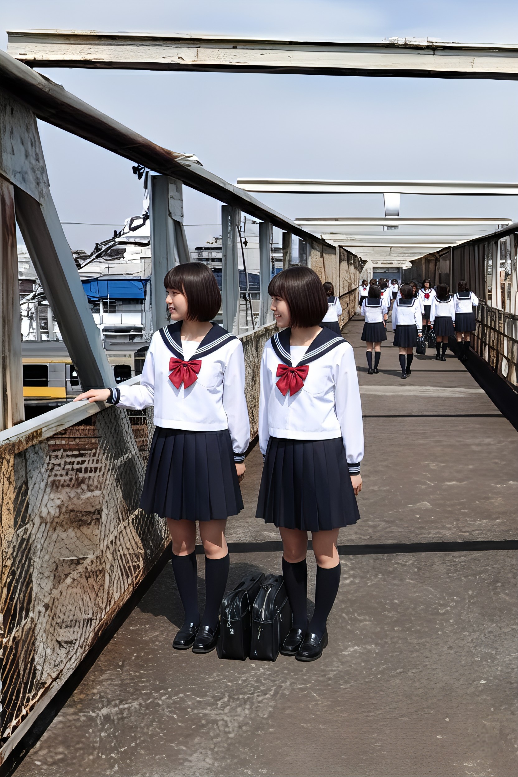 通学風景