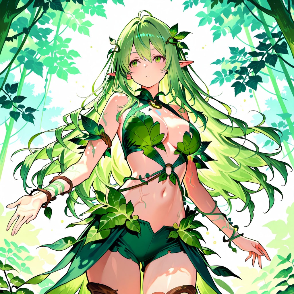 DRYADちゃん(再挑戦) | の人気AIイラスト・グラビア