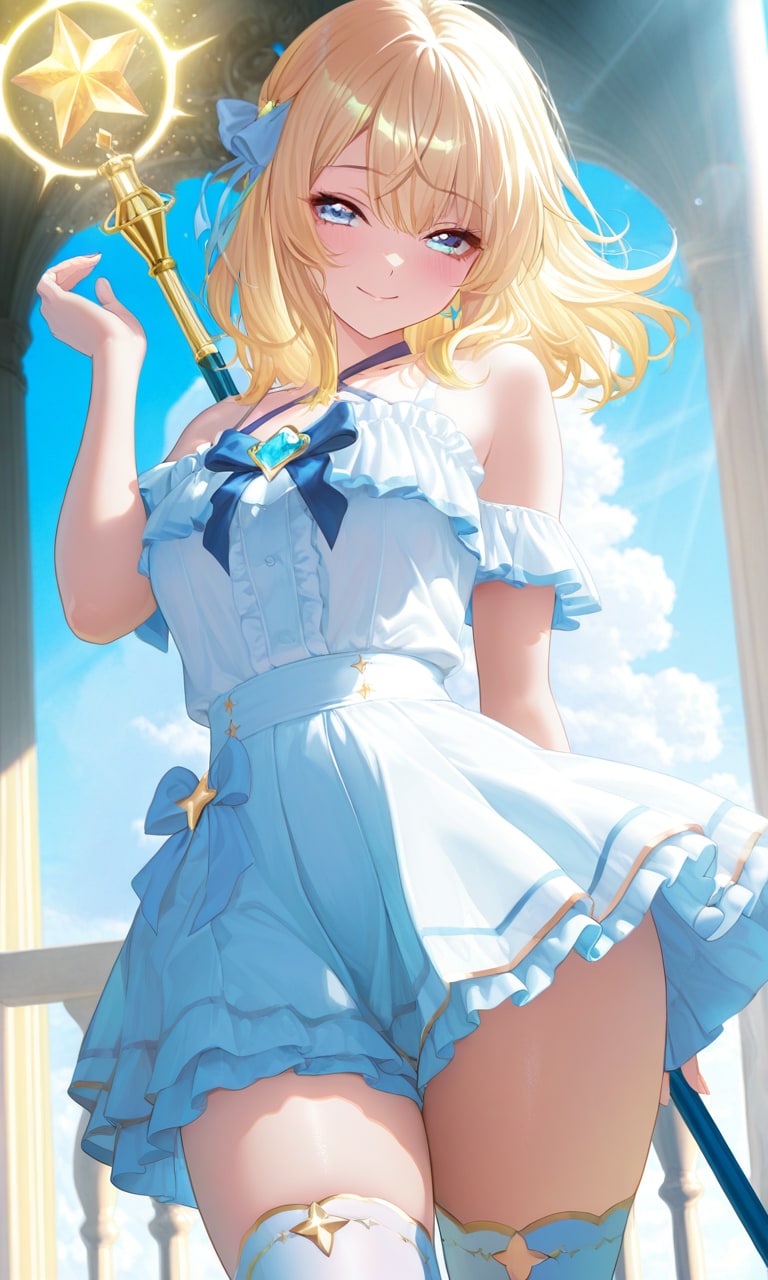 微笑む魔法少女 | の人気AIイラスト・グラビア