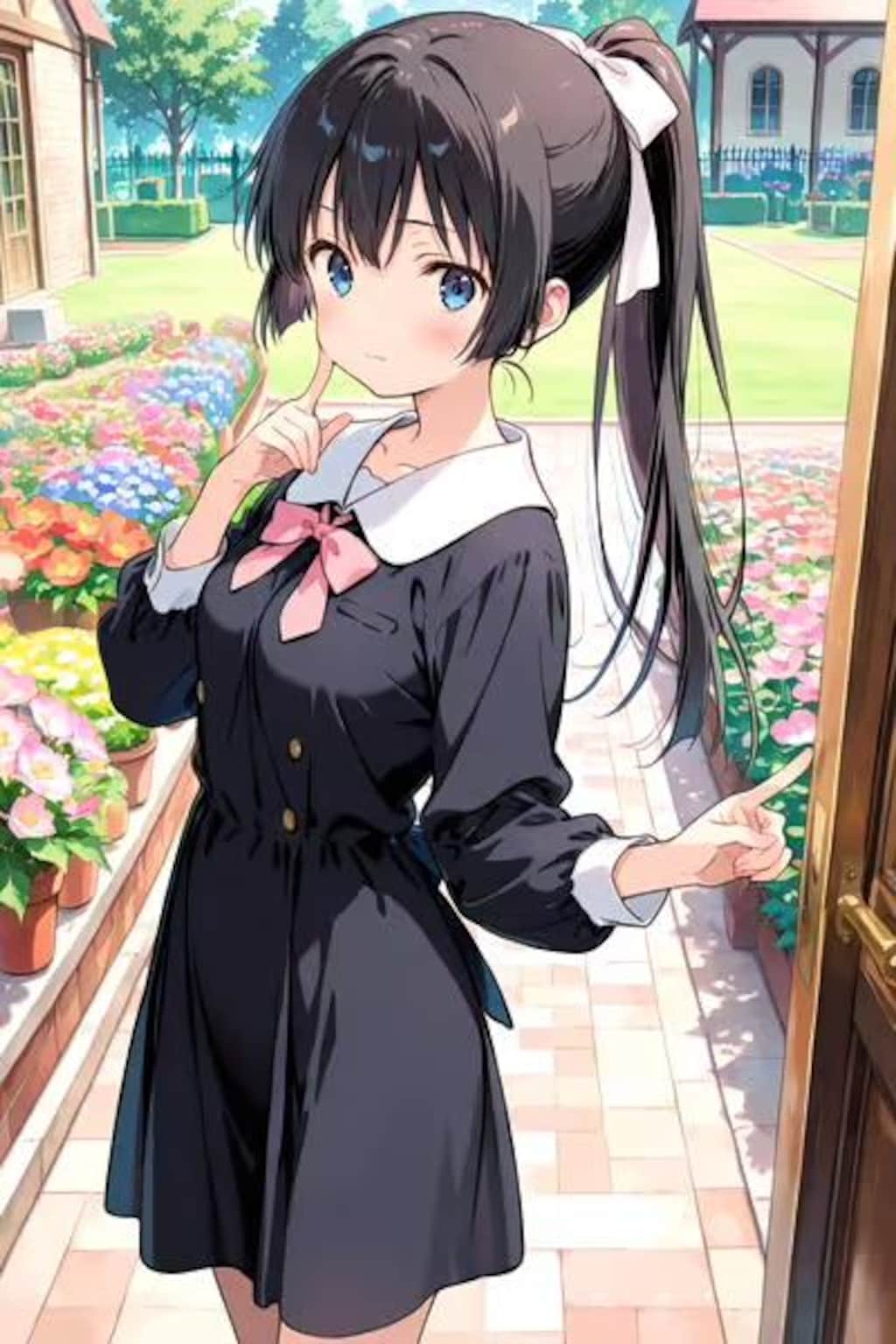 散歩する琴春ちゃん