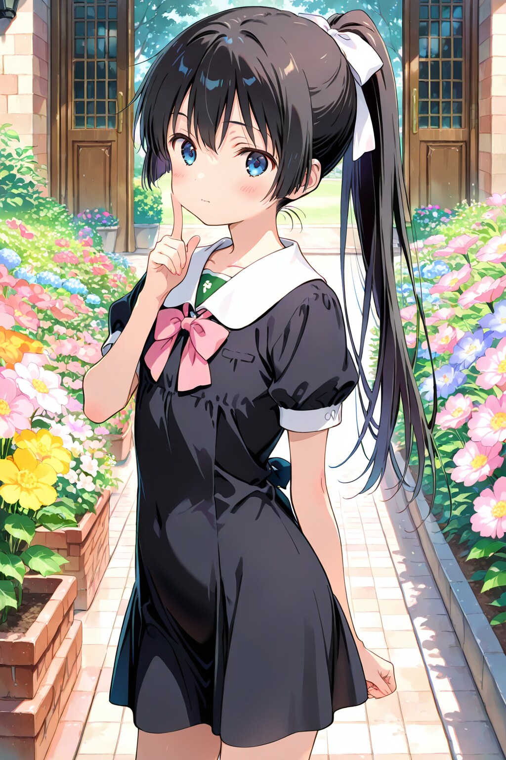 散歩する琴春ちゃん