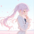お花畑とジト目ちゃん 9枚目