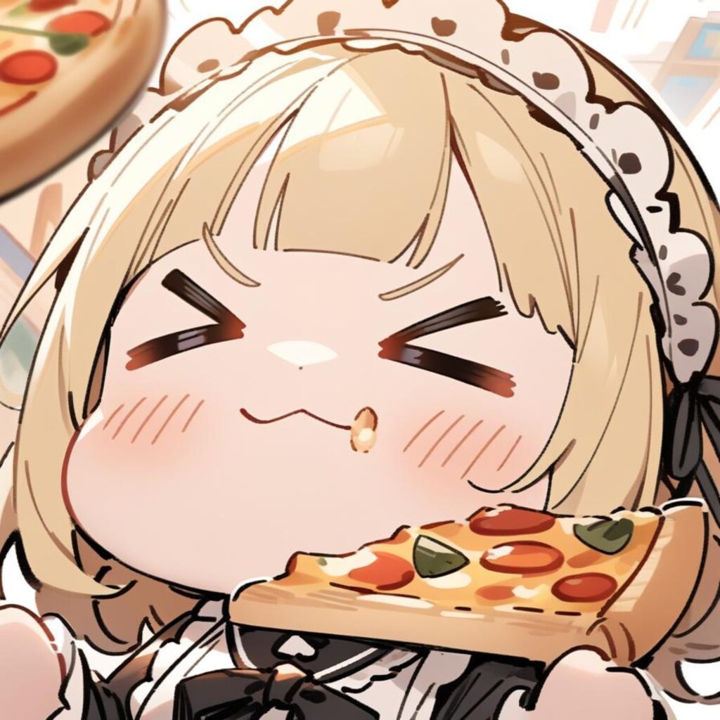 🍕おピッツァべんとぅー作ったら 今日はお出掛けメイドちゃん🍕