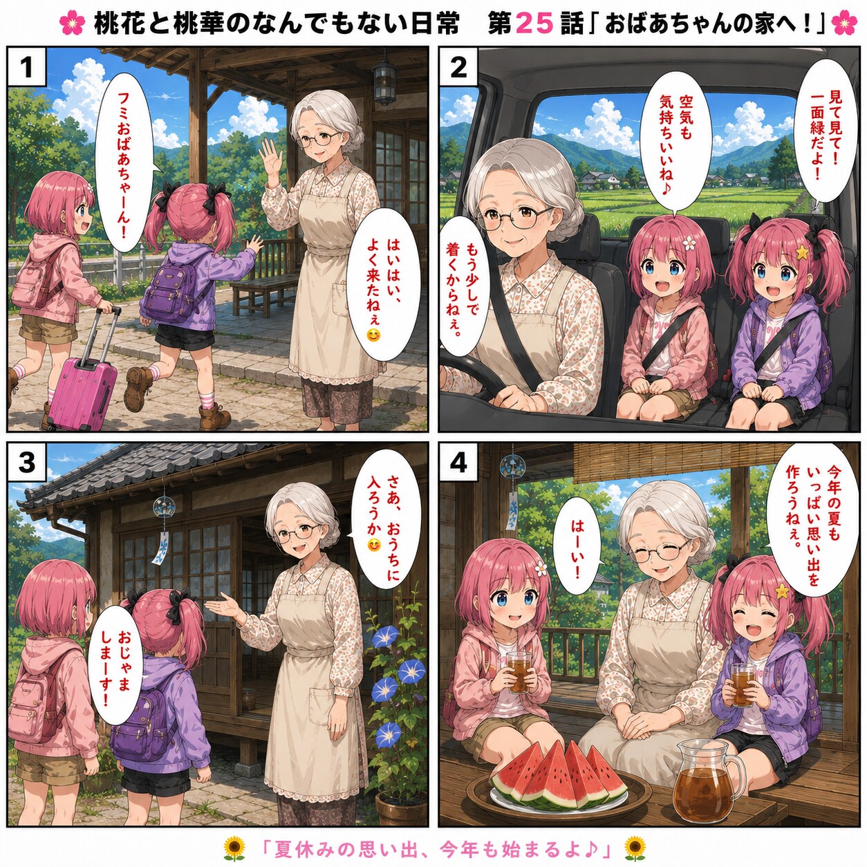 桃花と桃華のなんでもない日常㉕