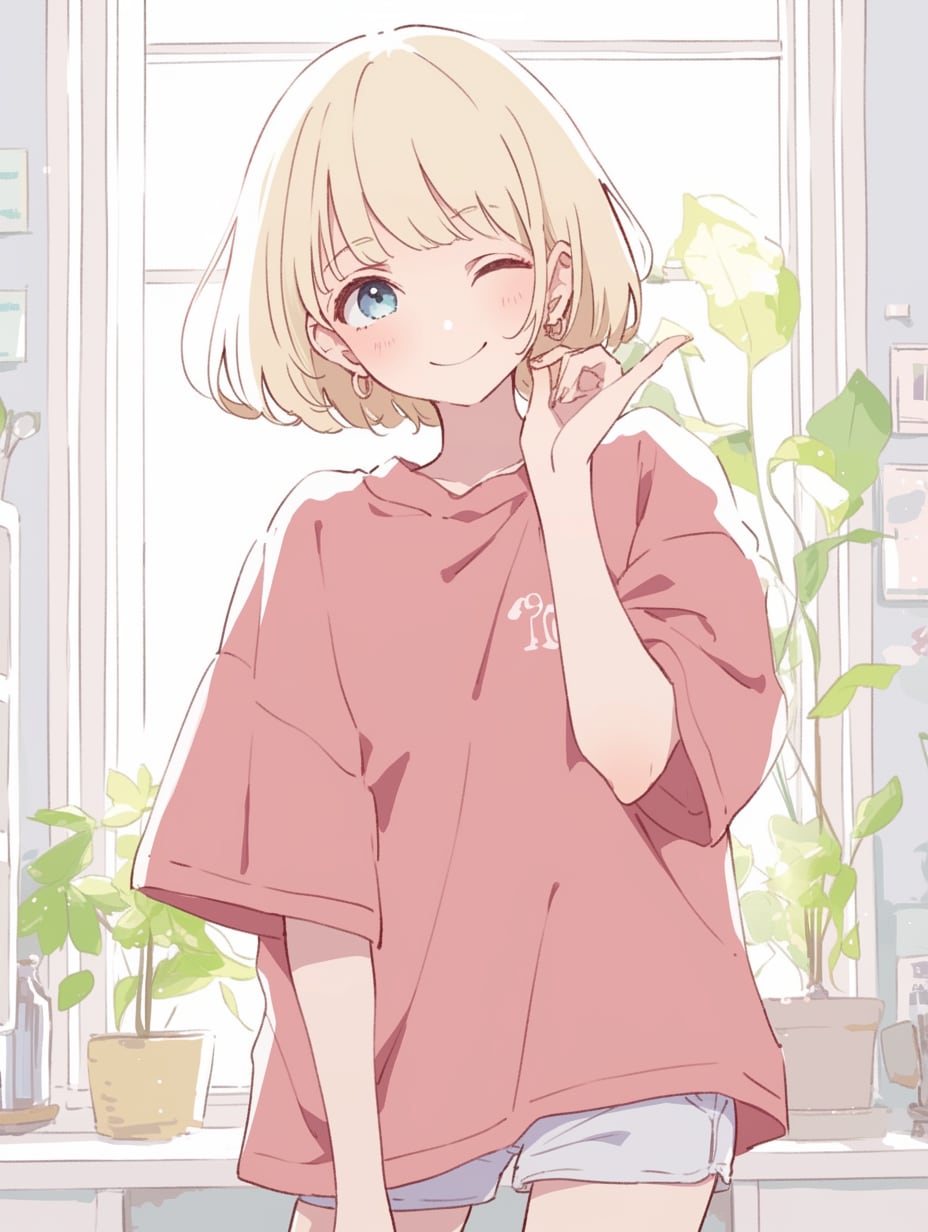 マッシュカットの子✨08