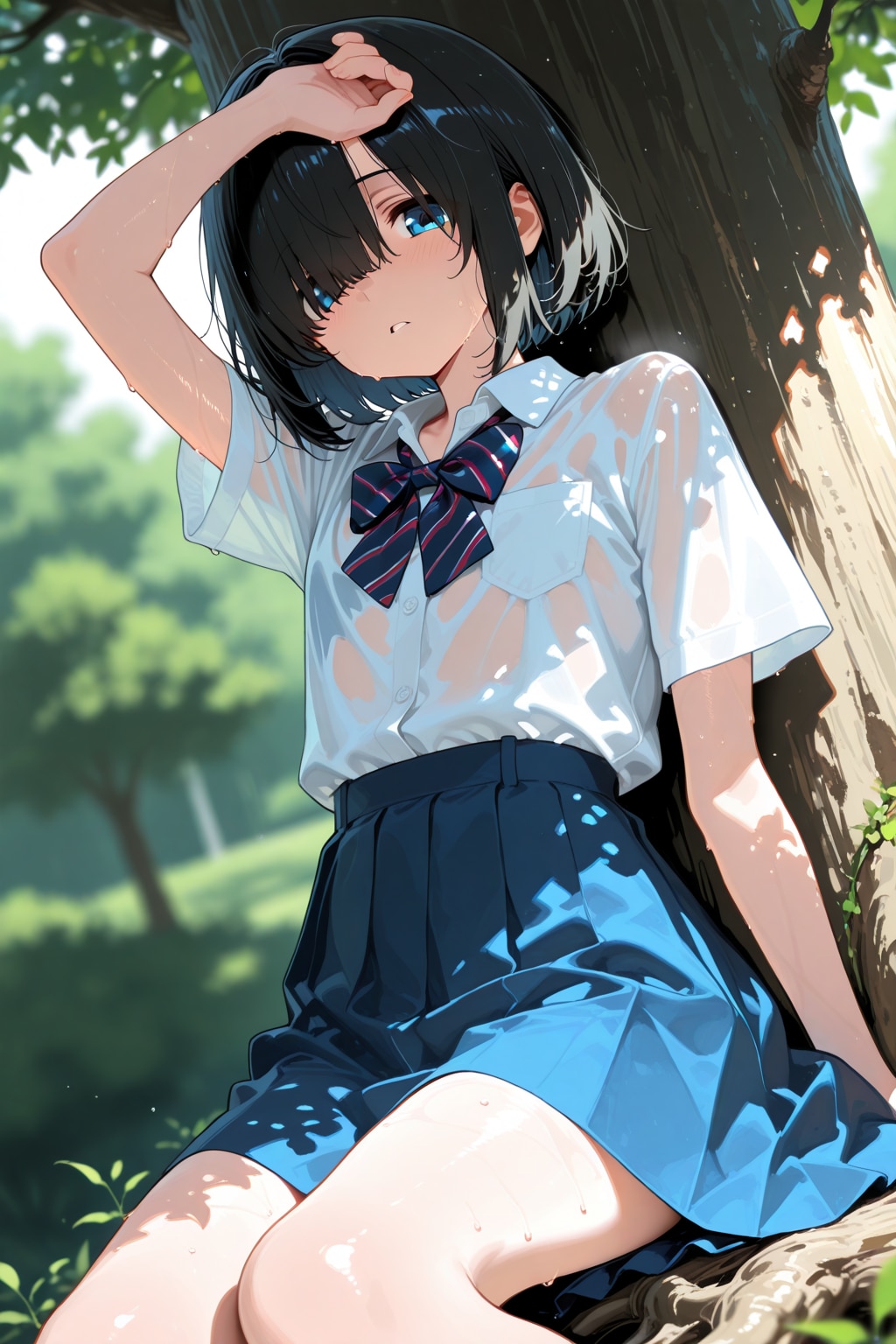 今日も暑いね。