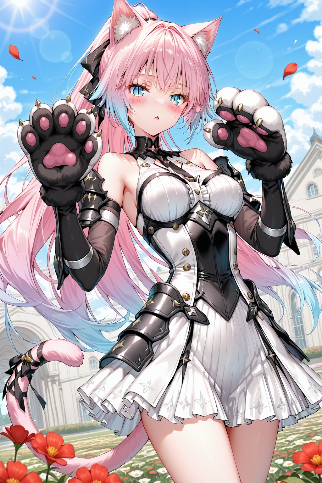 猫耳少女 | の人気AIイラスト・グラビア