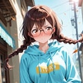 【一ノ瀬千鶴、水原千鶴】　メガネ美人のスカートが 12枚目