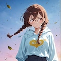 【一ノ瀬千鶴、水原千鶴】　メガネ美人のスカートが 5枚目