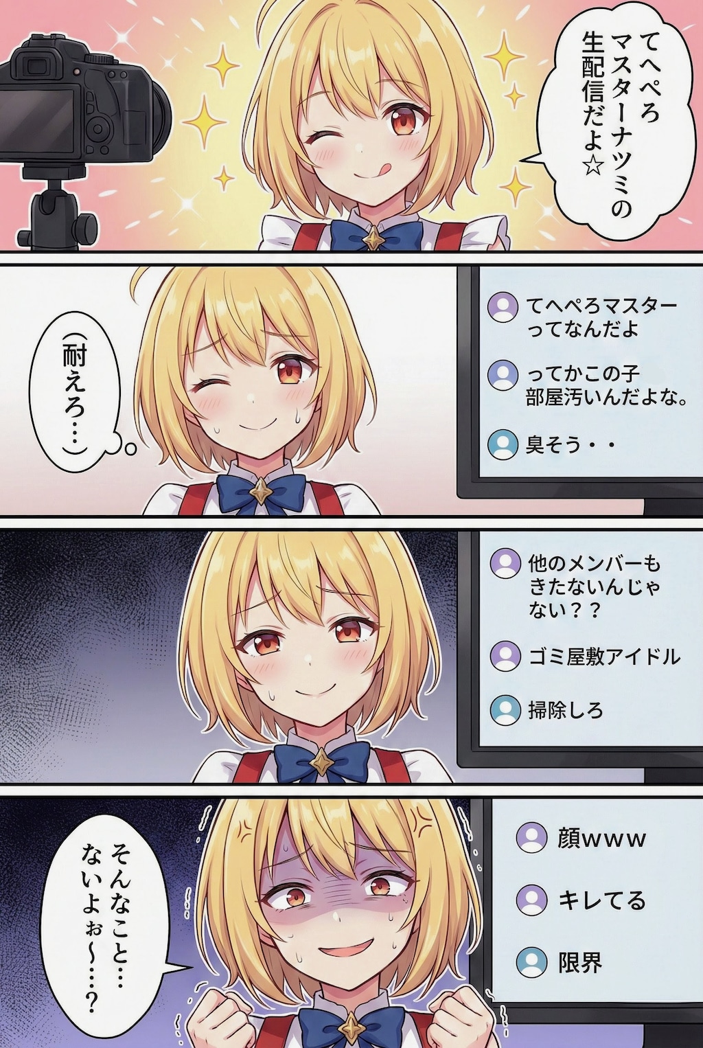 全力アイドルナツミちゃん〜ナツミ炎上中①