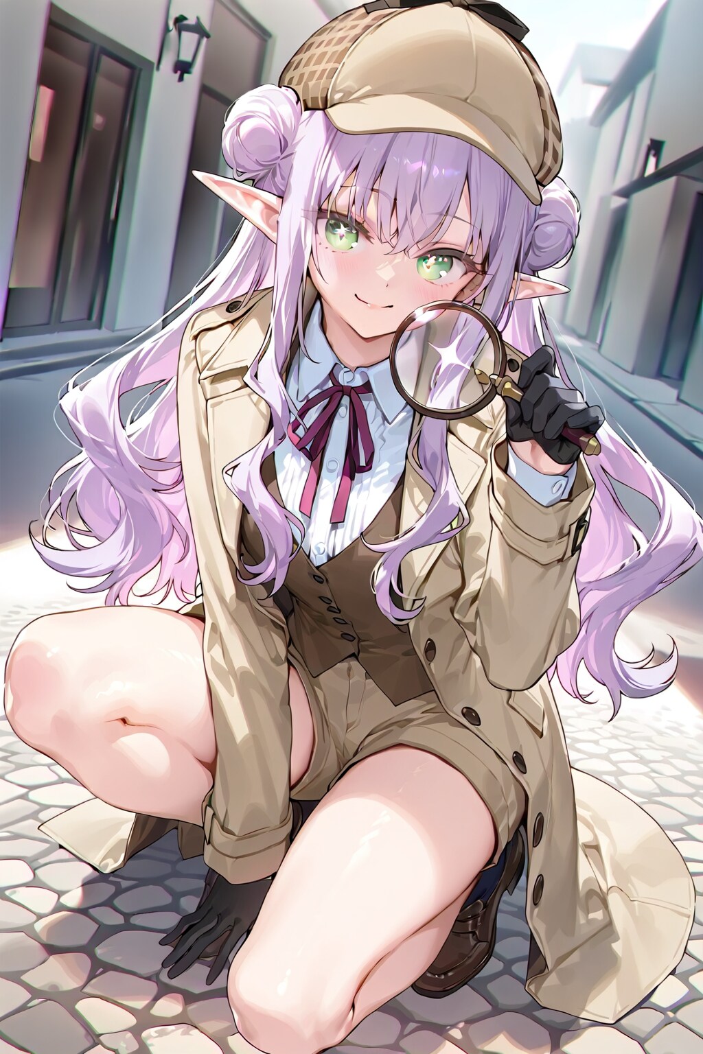 エルフなLILACちゃん。※別衣装ver | の人気AIイラスト・グラビア