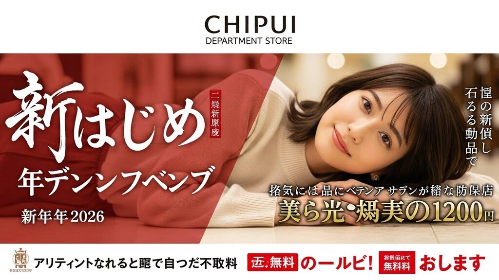 ちちぷい初売り