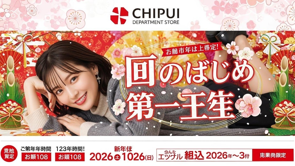 ちちぷい初売り