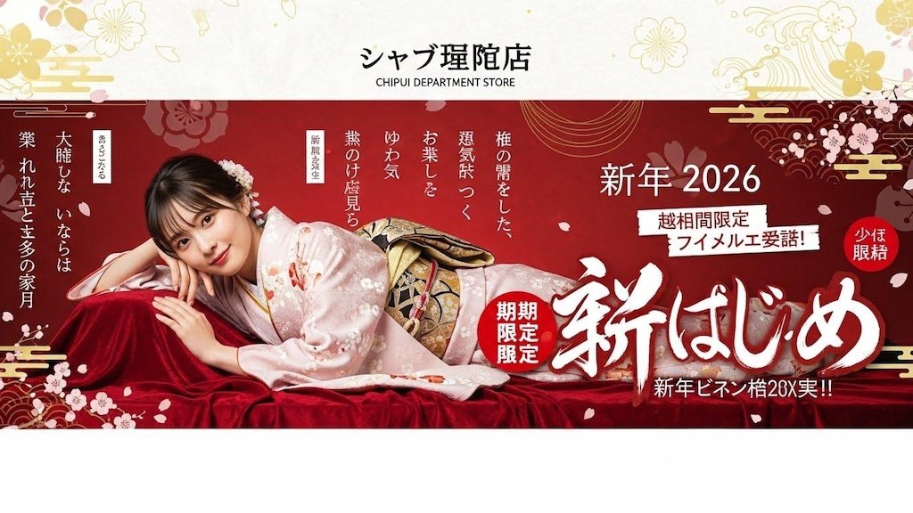 ちちぷい初売り