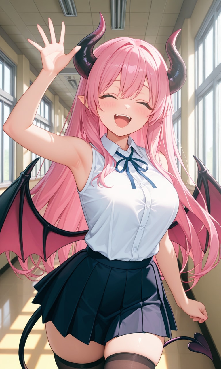 サキュバスinスリーブレス学園