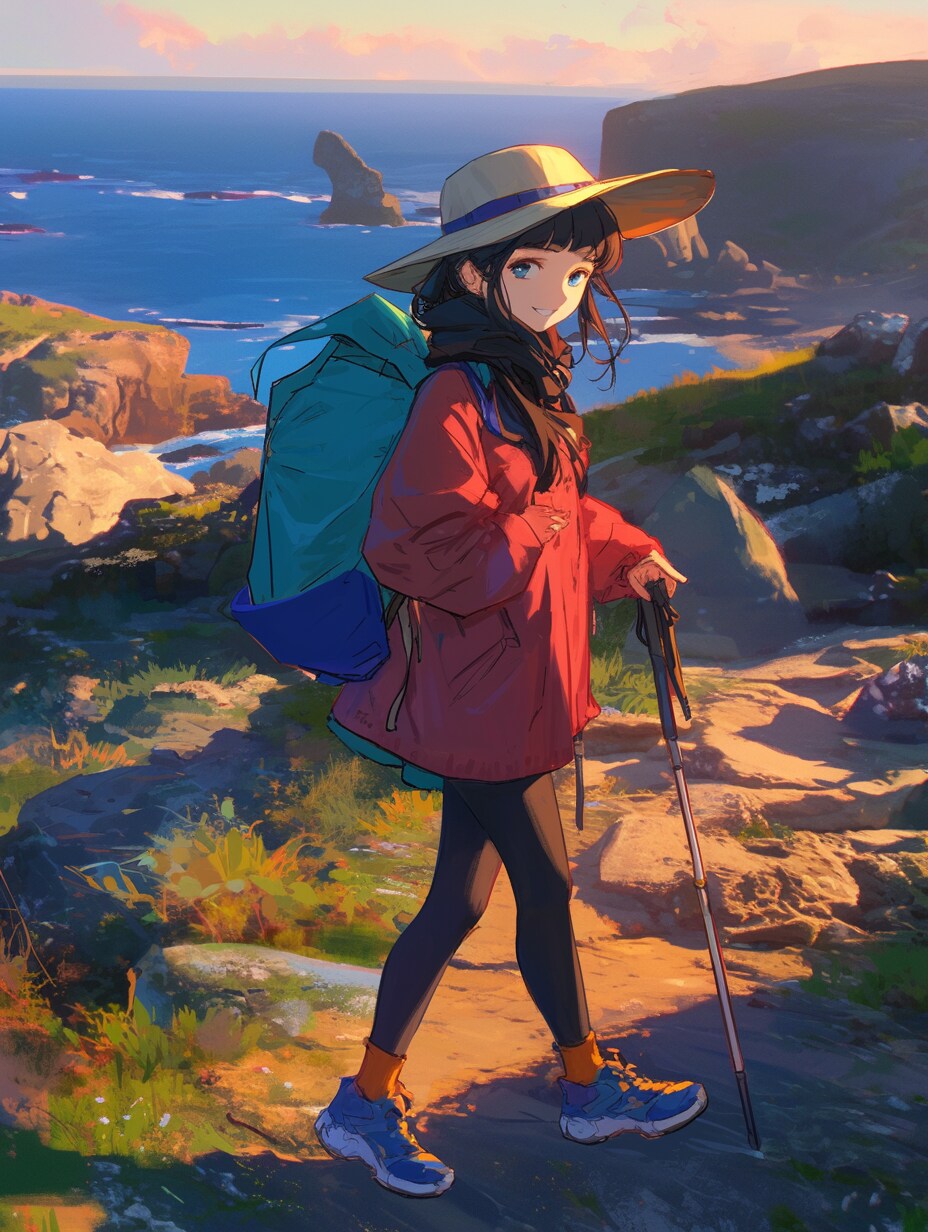 旅する少女41 | の人気AIイラスト・グラビア