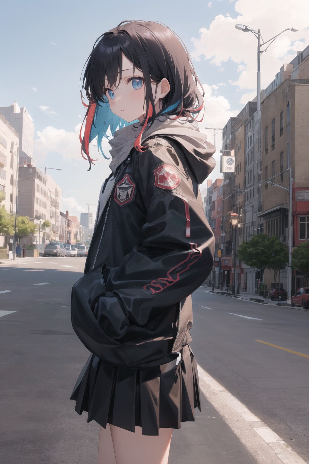 フード付きパーカーのポケットに手を突っ込んどけばそれっぽくなる説