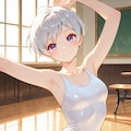 創作ダンス練習中 2枚目