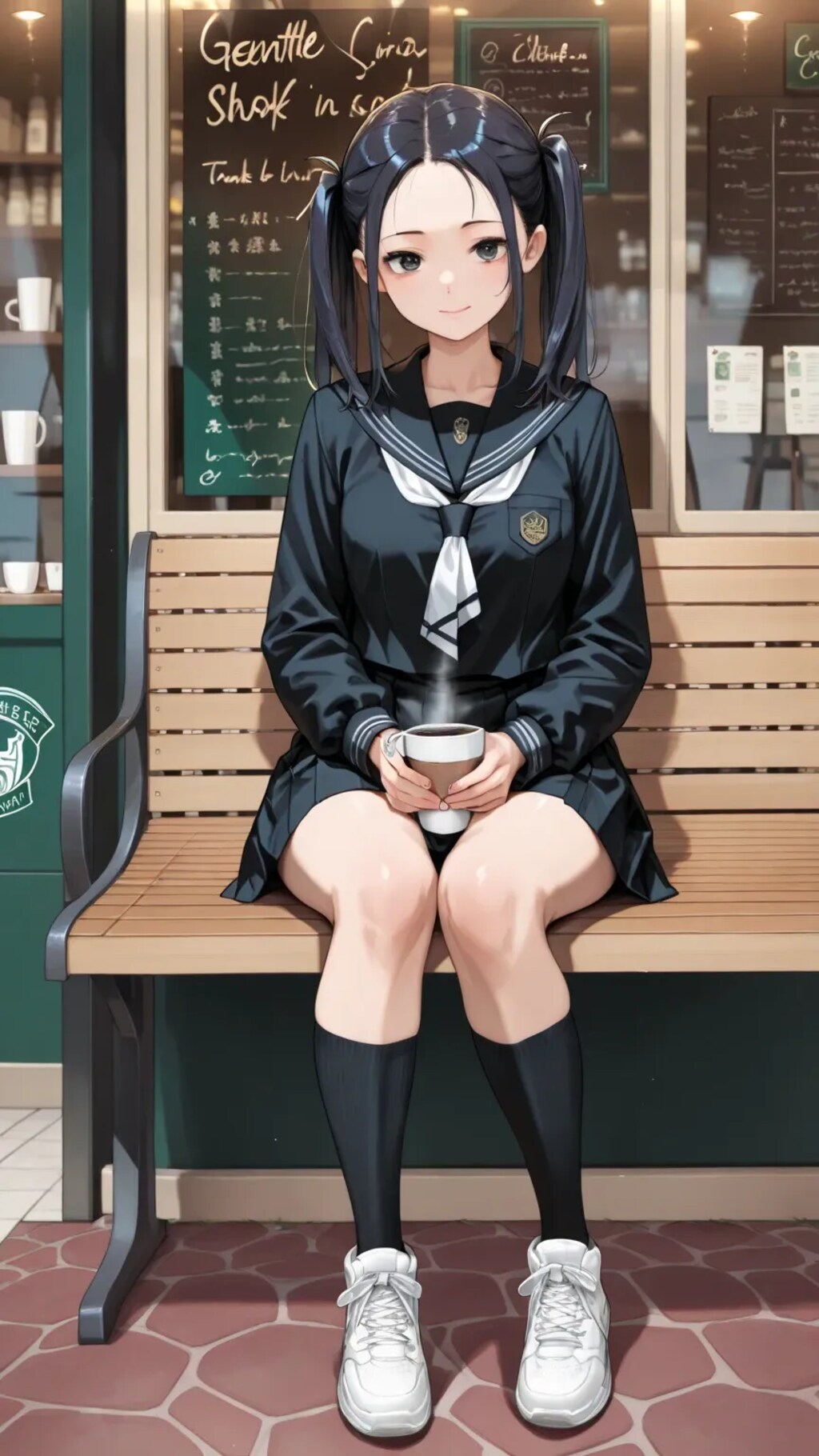 ねえコーヒー飲んで帰ろうよ〜