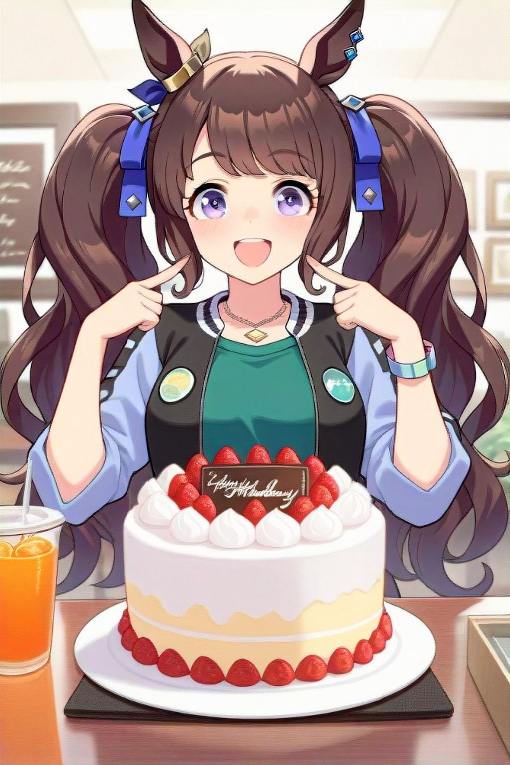 お誕生日のトーセンジョーダン🎂