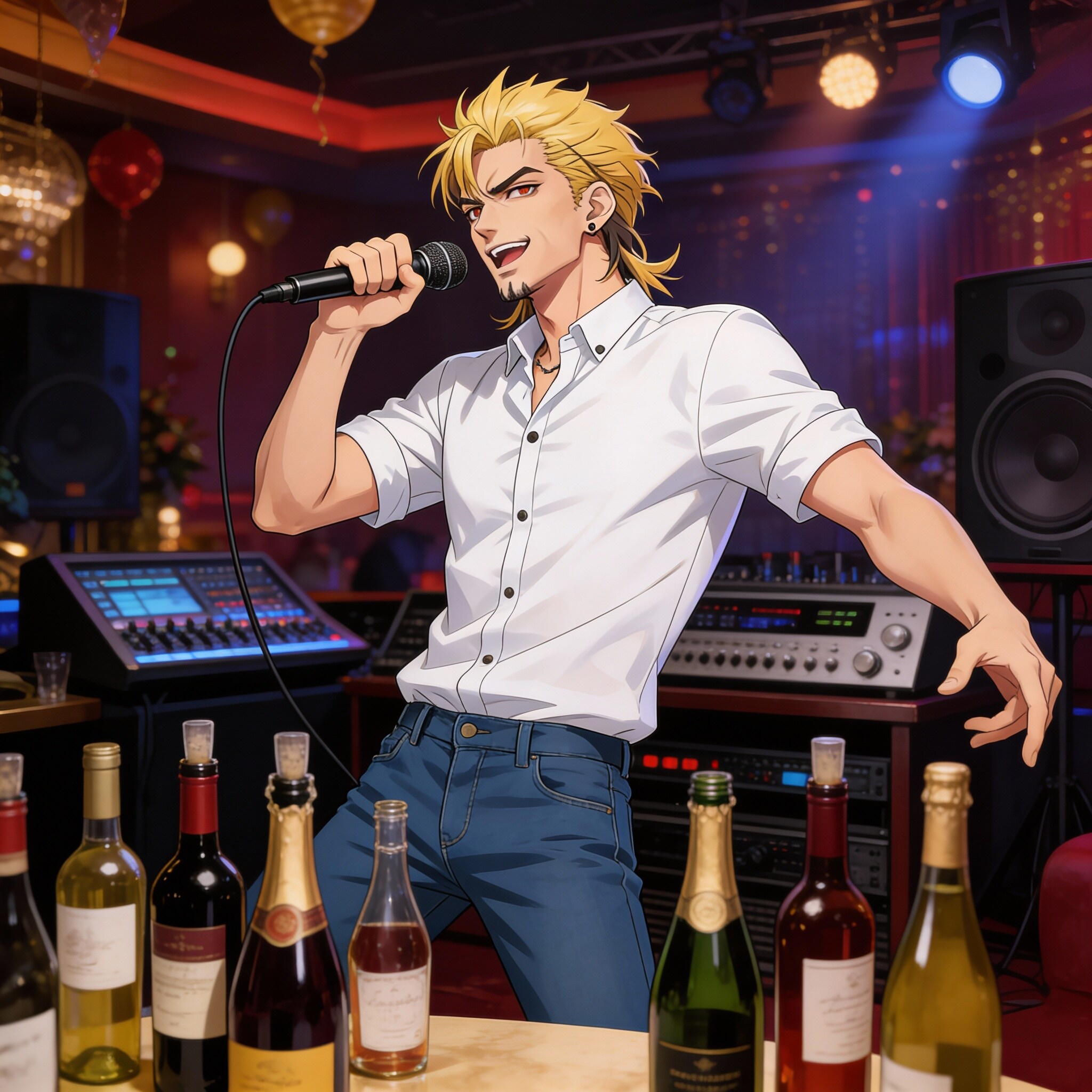 店長のカラオケソング。 | の人気AIイラスト・グラビア