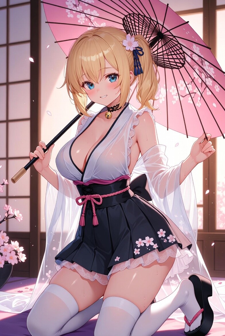 セクシー着物ロリータ