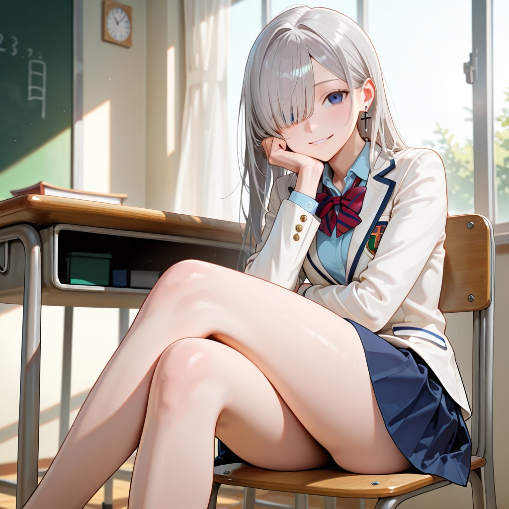 由璃亜 school uniform (6)