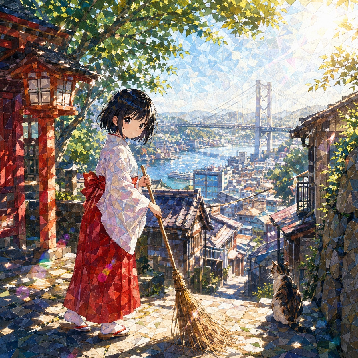 海の見える街120 | の人気AIイラスト・グラビア