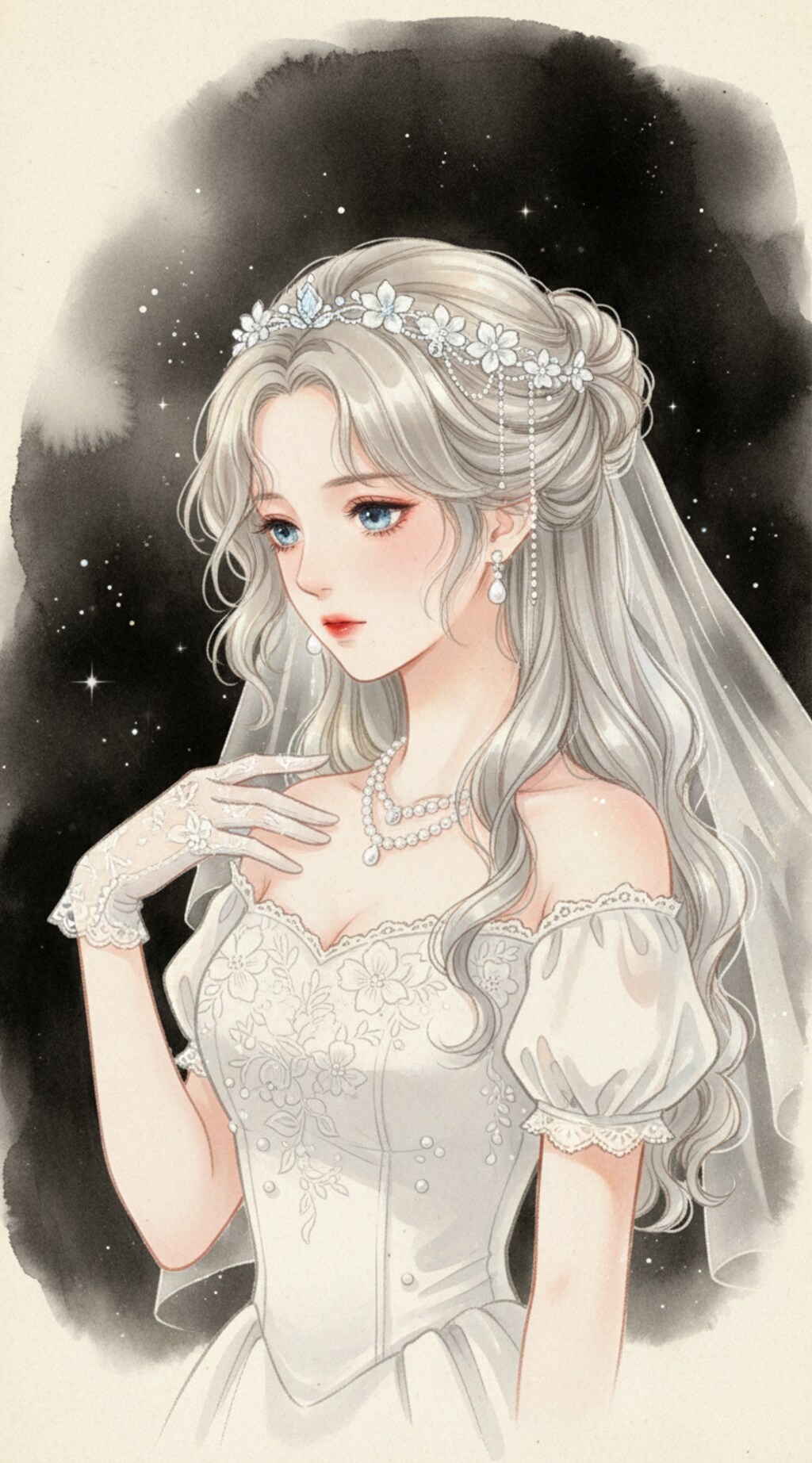 銀河のヴェールに包