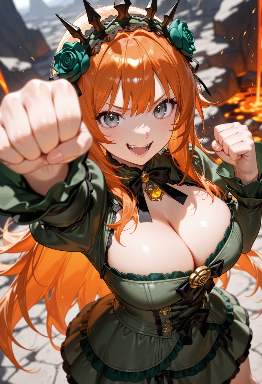 四天王服チェンジ。