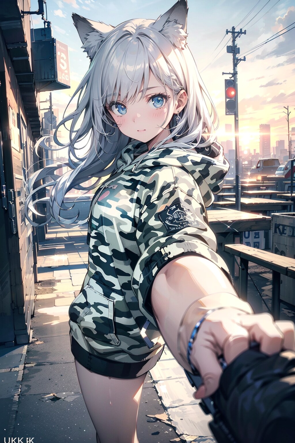 その手⋯離さないで⋯