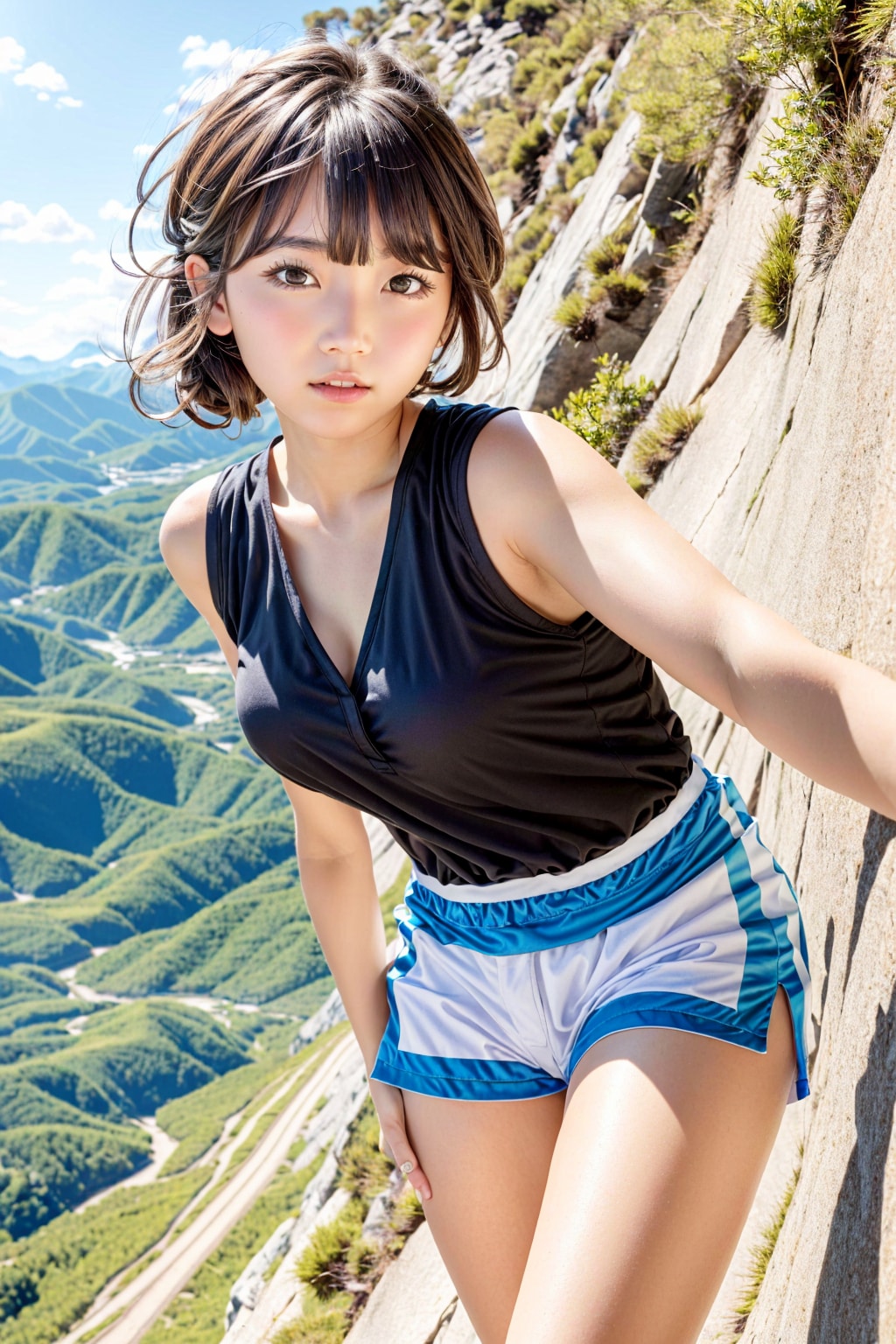 グラビア（山）崖??