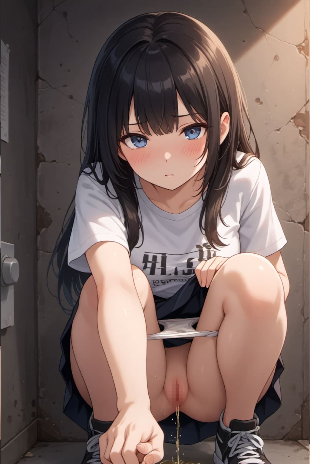 トイレ着いてきて…