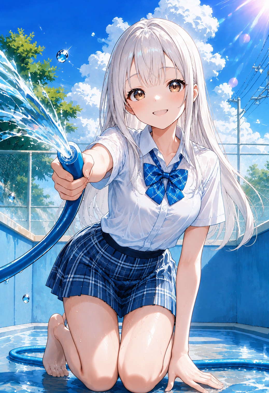 プール掃除