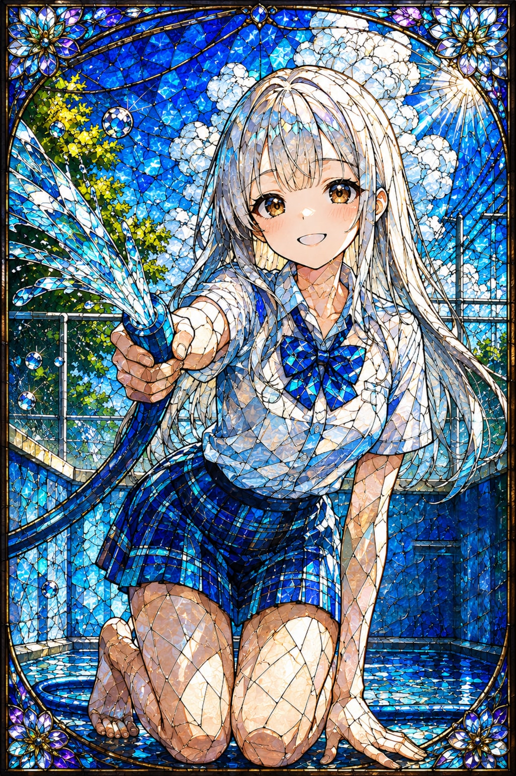 プール掃除