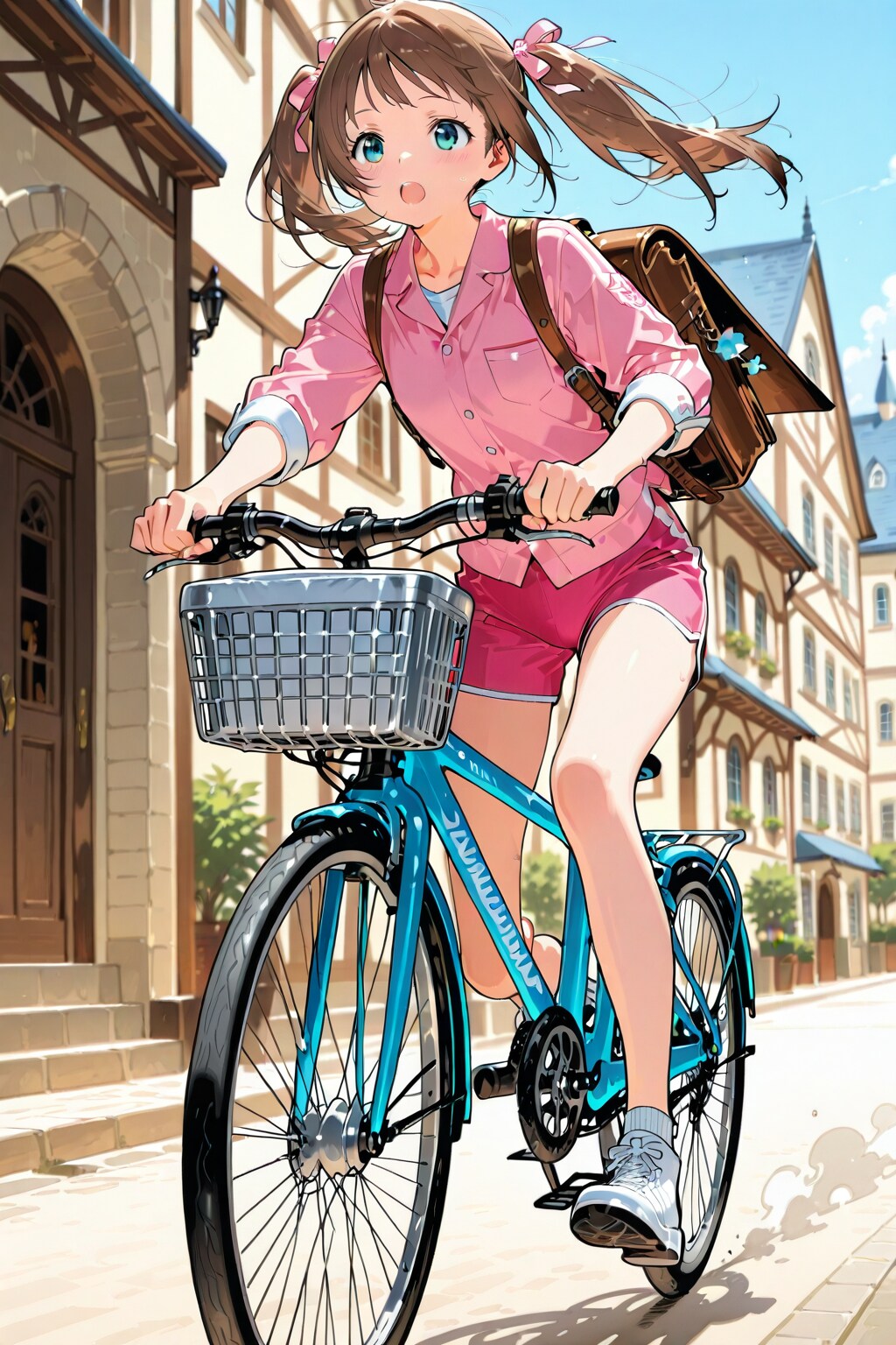 はるかちゃん サイクリング