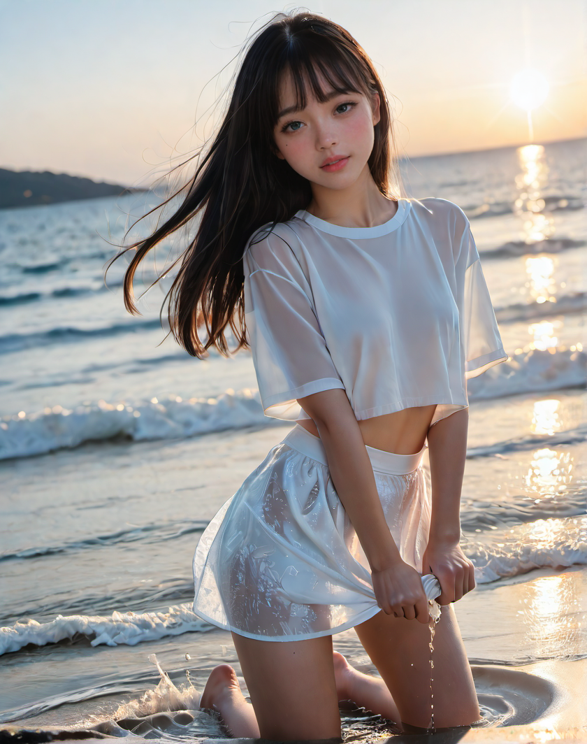 波打ち際