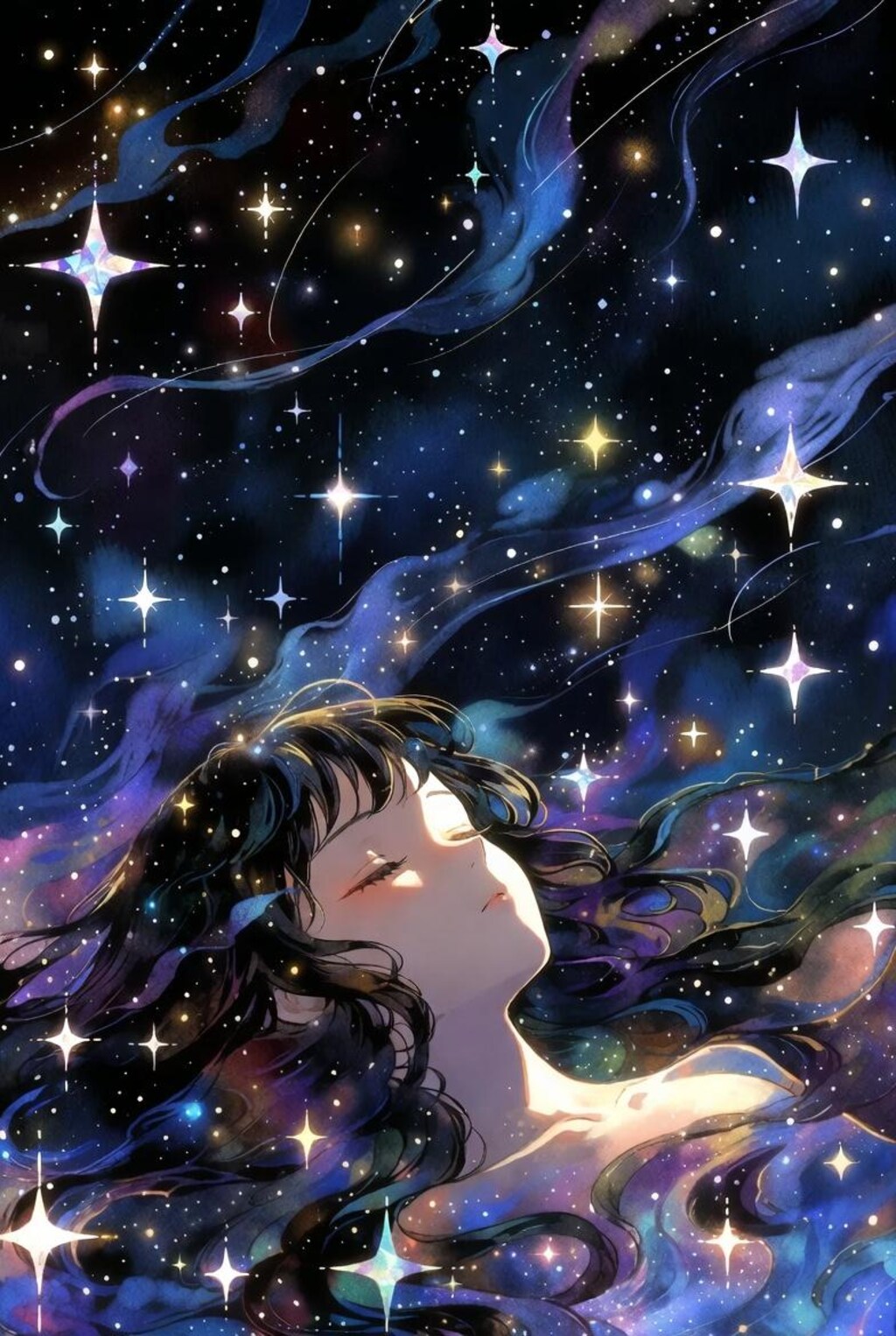 頭上に広がる夜